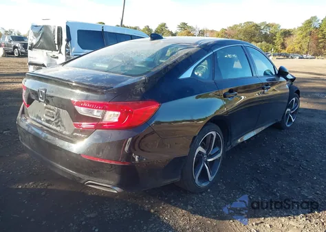 2021 Honda Accord Sport из США, поврежденный, VIN 1HGCV1F35MA058922